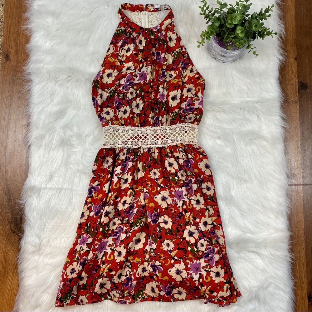 Miss Me floral print dress